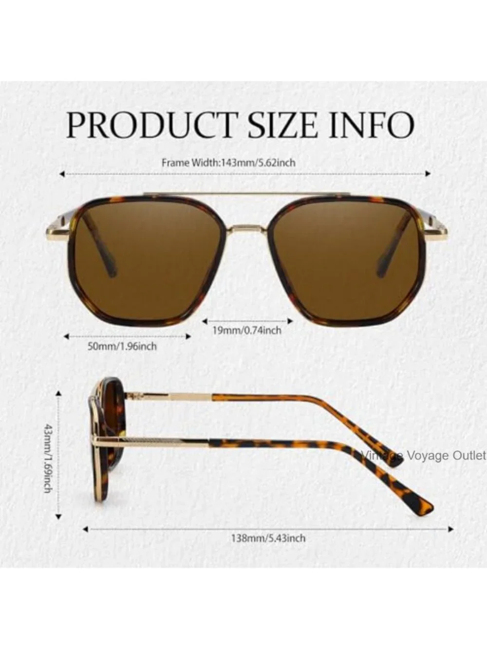 Polarized Aviator Sunglasses for Women UV Protection TAC Metal Frame